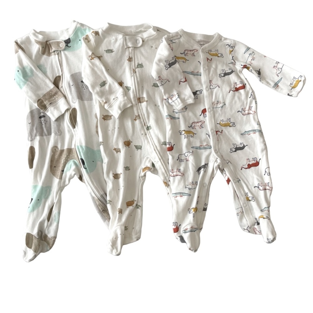 Carters bundle of footies 6mo